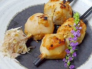小料理屋風♪　創作料理「里芋の西京焼き」