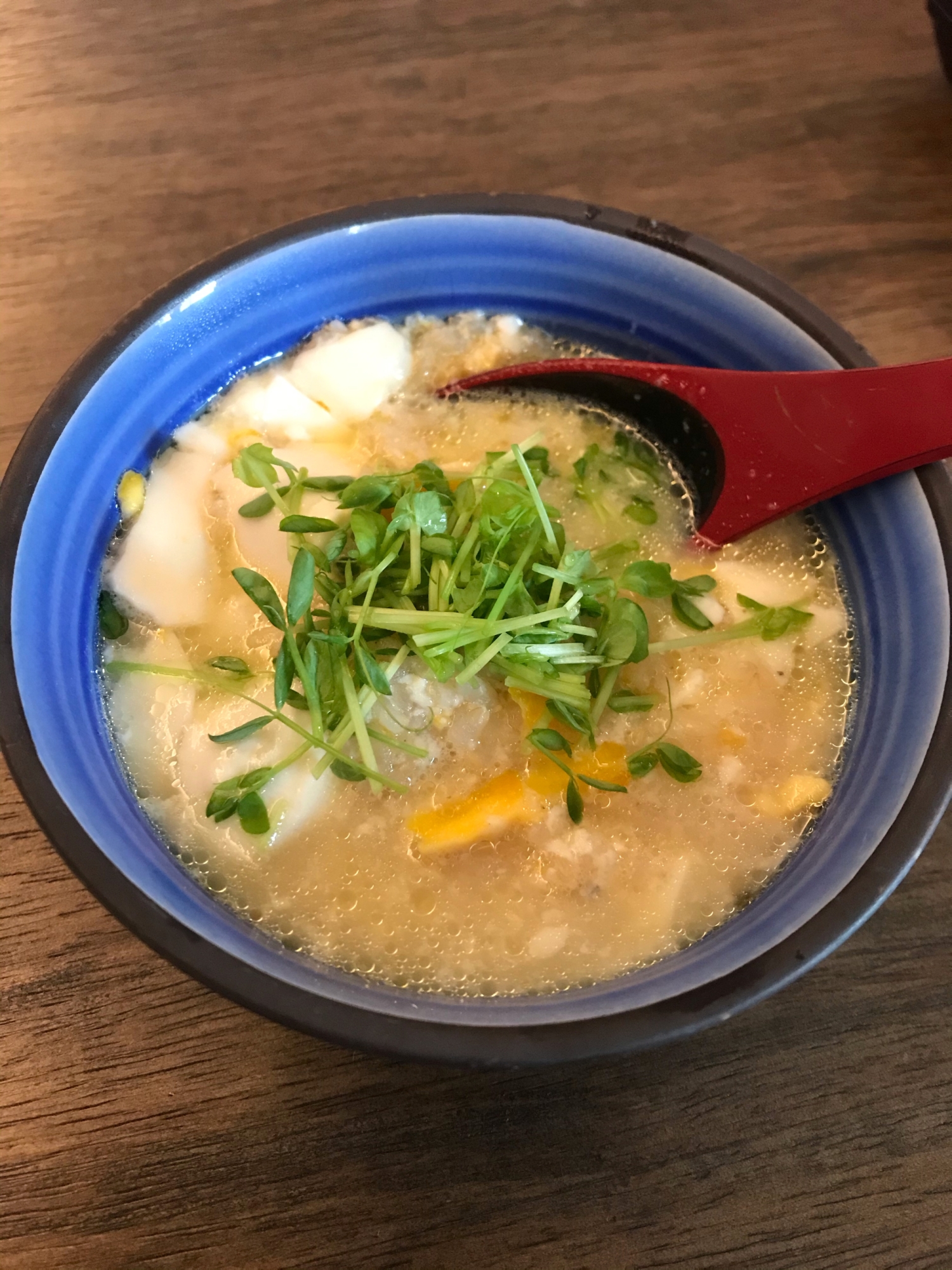 リメイク料理☆鶏の旨味たっぷりのおじや