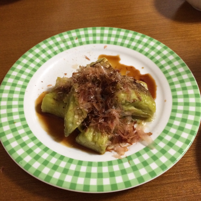 簡単 とろとろ 長緑ナスの焼き茄子 レシピ 作り方 By Kata1785 楽天レシピ