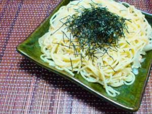 ＴＨＥ和風　めんたいパスタ