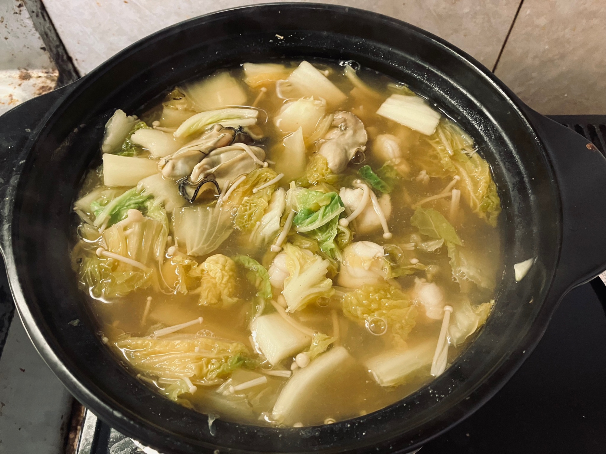 牡蠣&アンコウ鍋