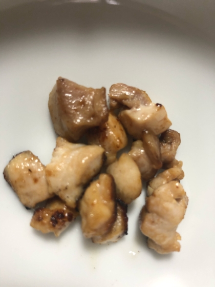 離乳食完了期 1歳からの柔らかい照り焼きチキン レシピ 作り方 By ℳママ 楽天レシピ