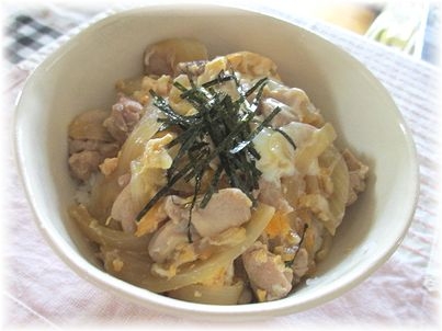 和風ドレッシングでまろやか～親子丼～