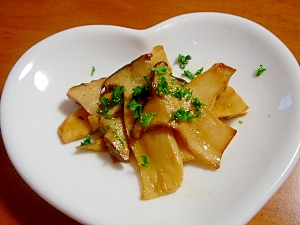 あと一品！すぐできるエリンギバターしょうゆ炒め