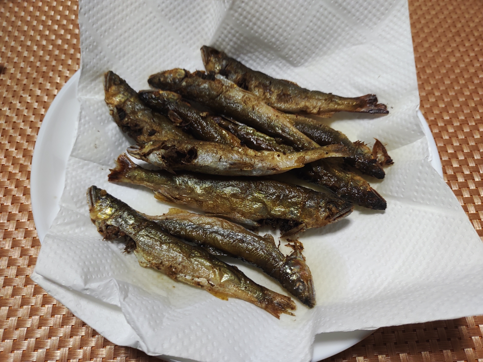 稚鮎の素揚げ