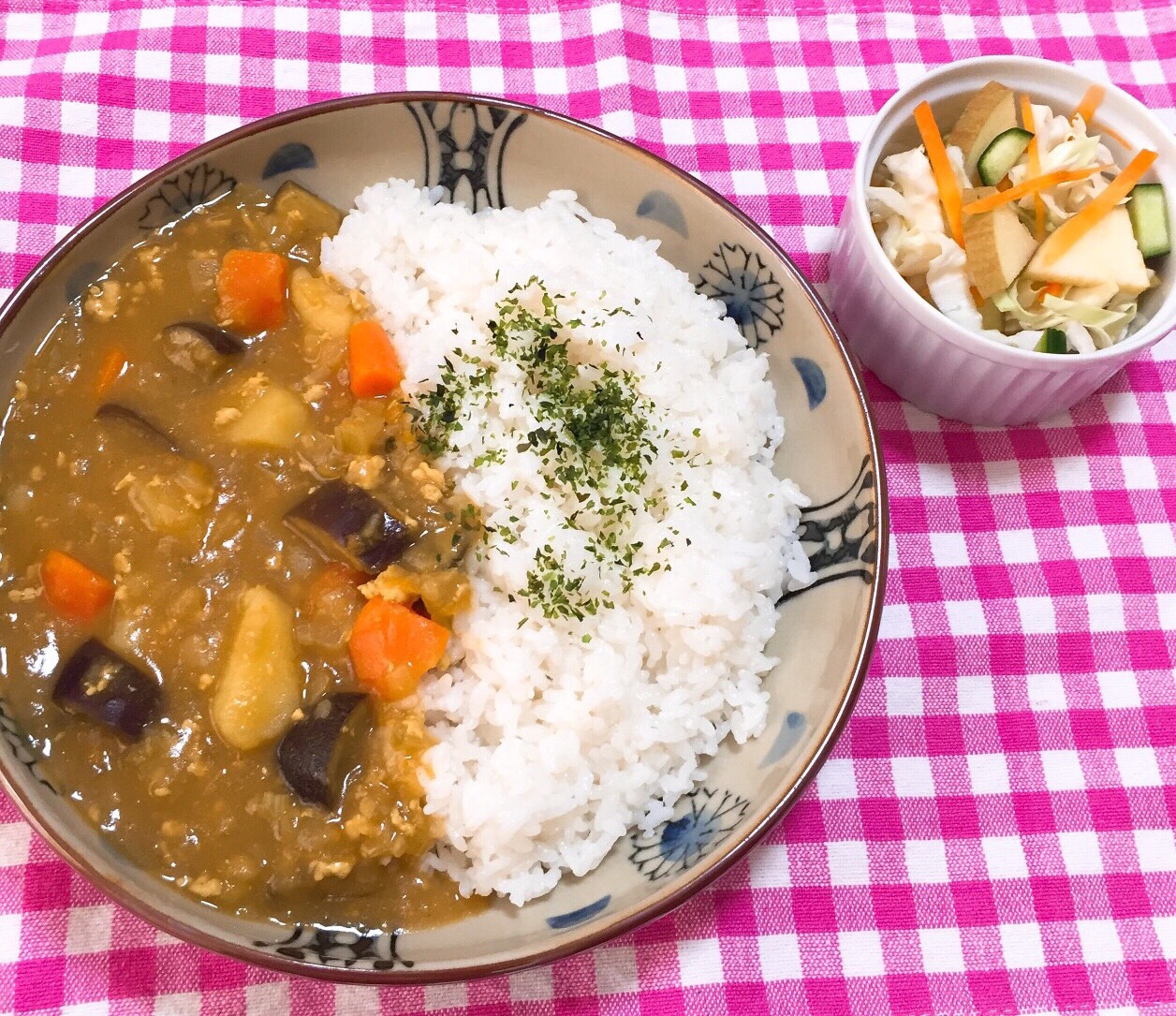 なす入りカレー