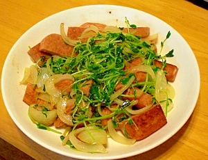 スパム野菜炒め