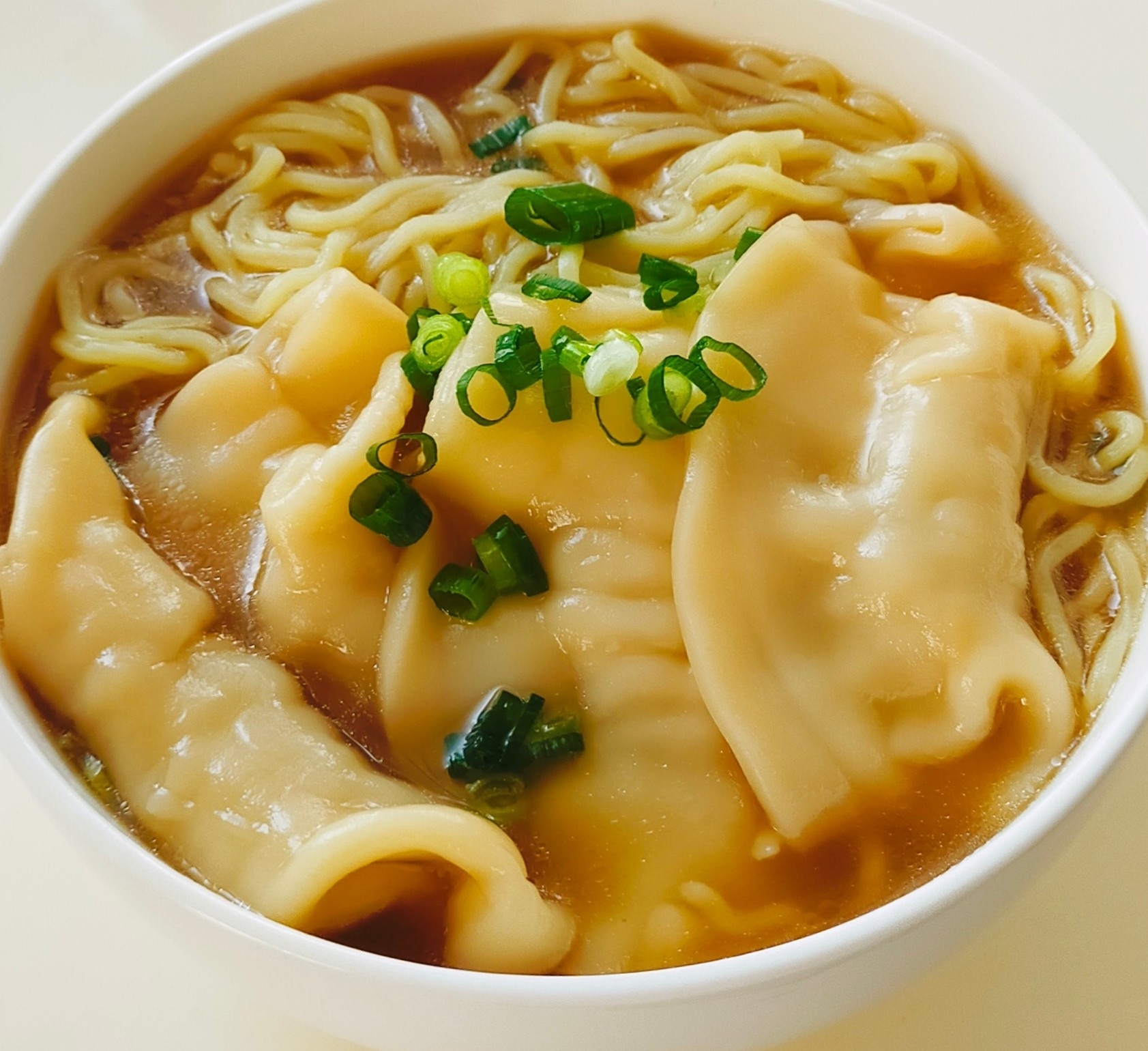 ランチにピッタリ♪餃子ラーメン！