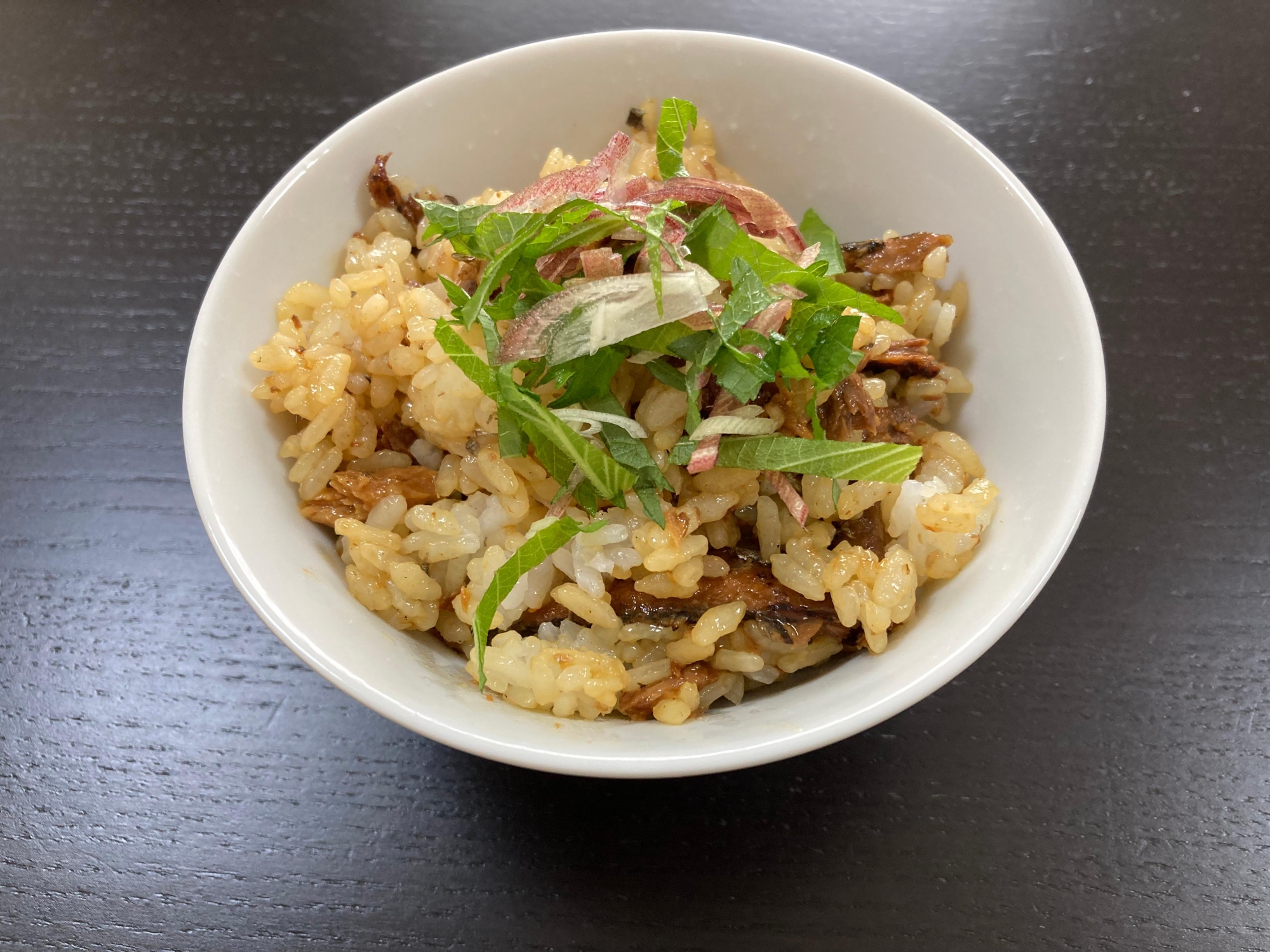 混ぜるだけ！秋刀魚の蒲焼きご飯