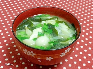 ブナピーときゃべつの味噌汁 レシピ 作り方 By Momo 楽天レシピ ブナピーときゃべつの味噌汁 レシピ 作り方 By Momo 楽天レシピ
