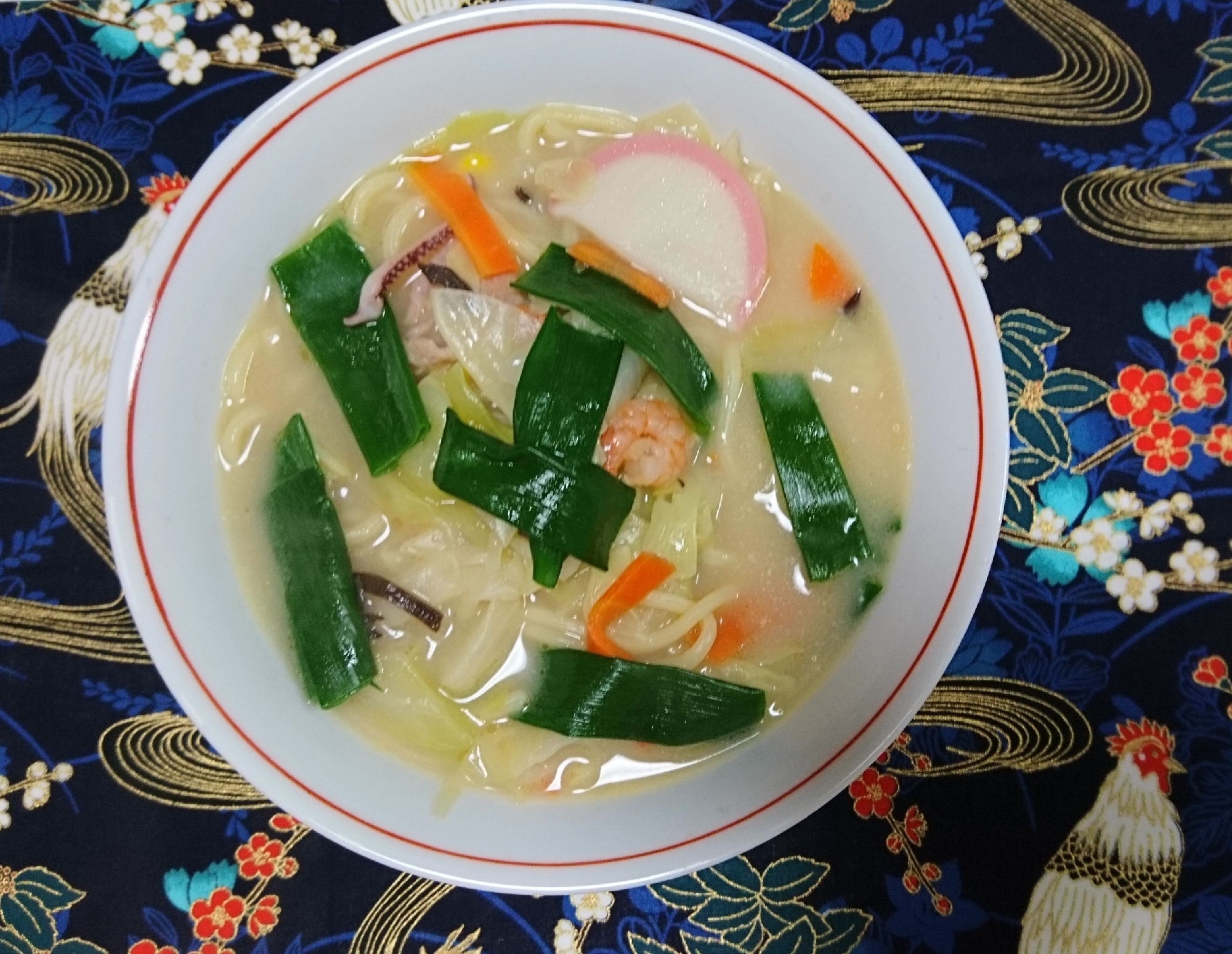炒め野菜の簡単ちゃんぽん麺