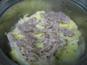 お鍋で簡単！！白菜と豚肉のミルフィーユ