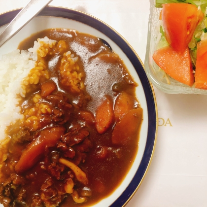 冷蔵庫にあるお野菜で☆美味しいキーマカレー