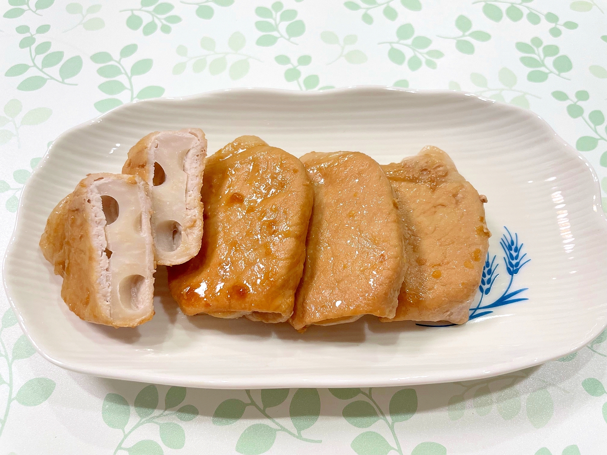 レンコンの包み焼き