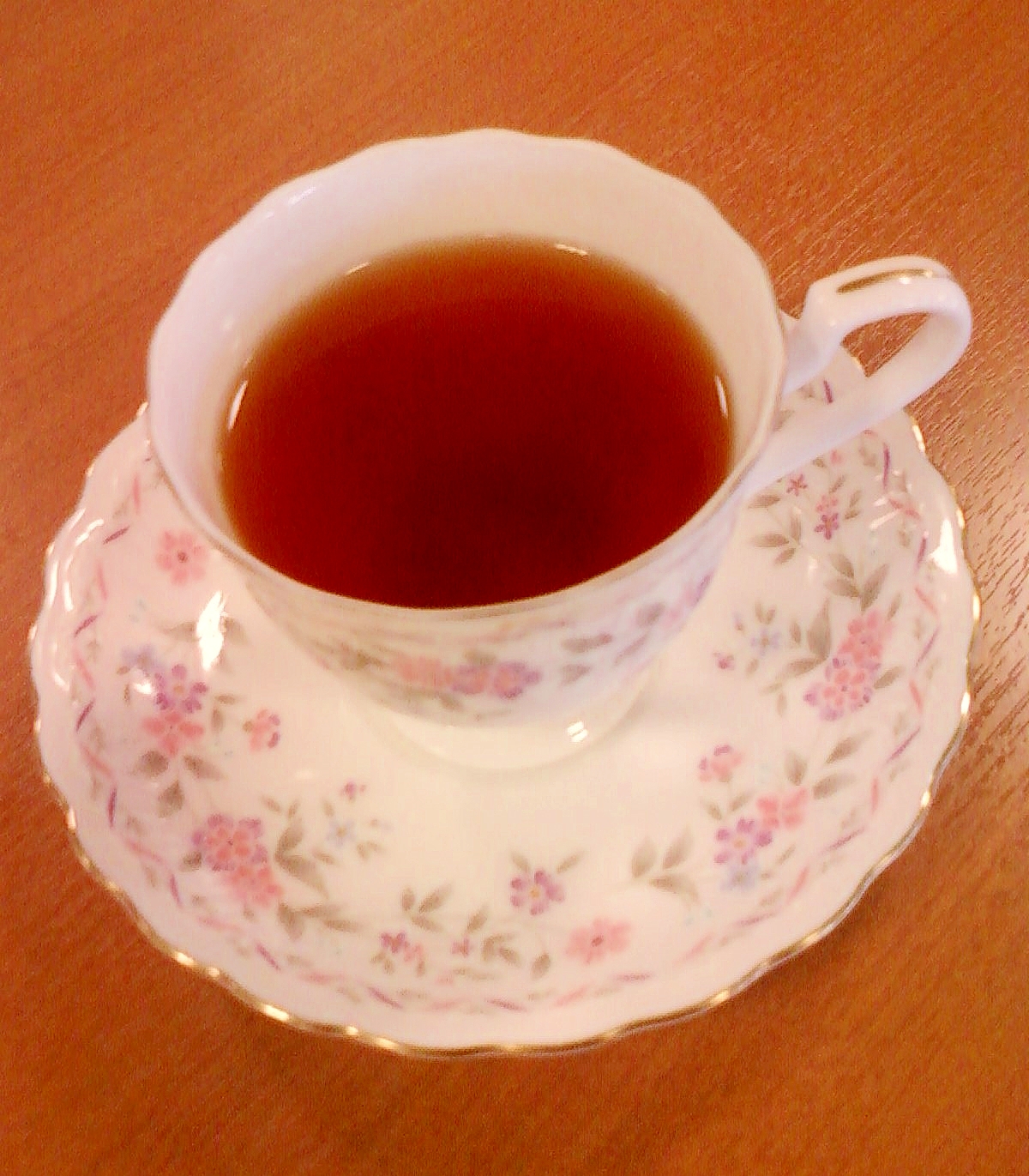 ☆*:・プルーン絞り汁入りほうじ茶ミックス紅茶・☆