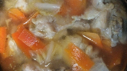 鶏と白菜のスープ