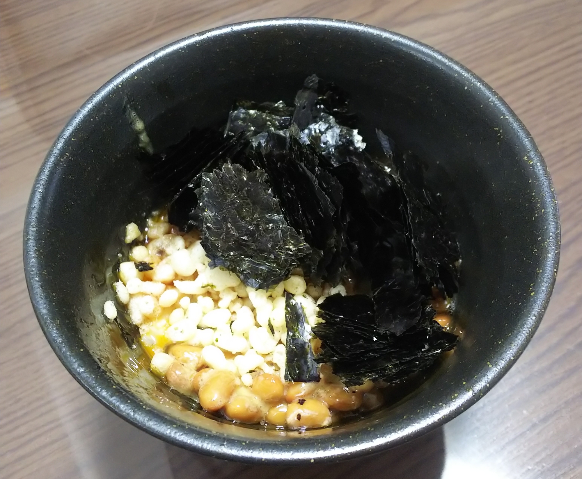 【海苔消費に！】納豆ご飯アレンジ
