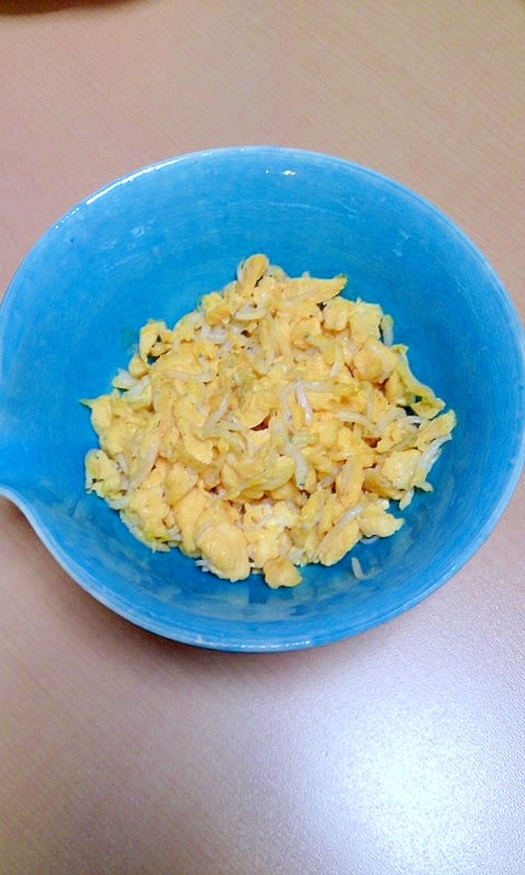 シラス入り炒り卵