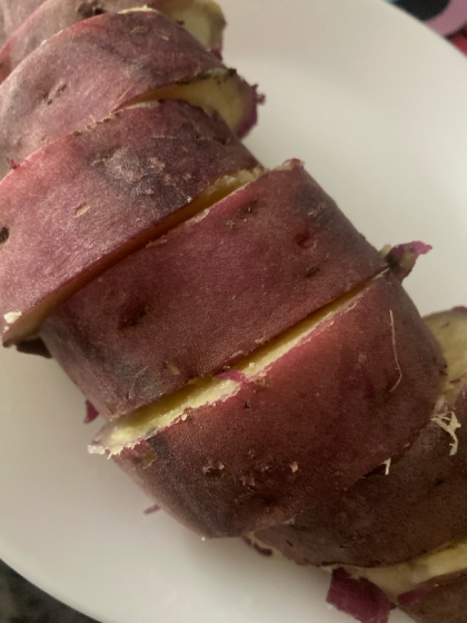 レンジでしっとり焼き芋