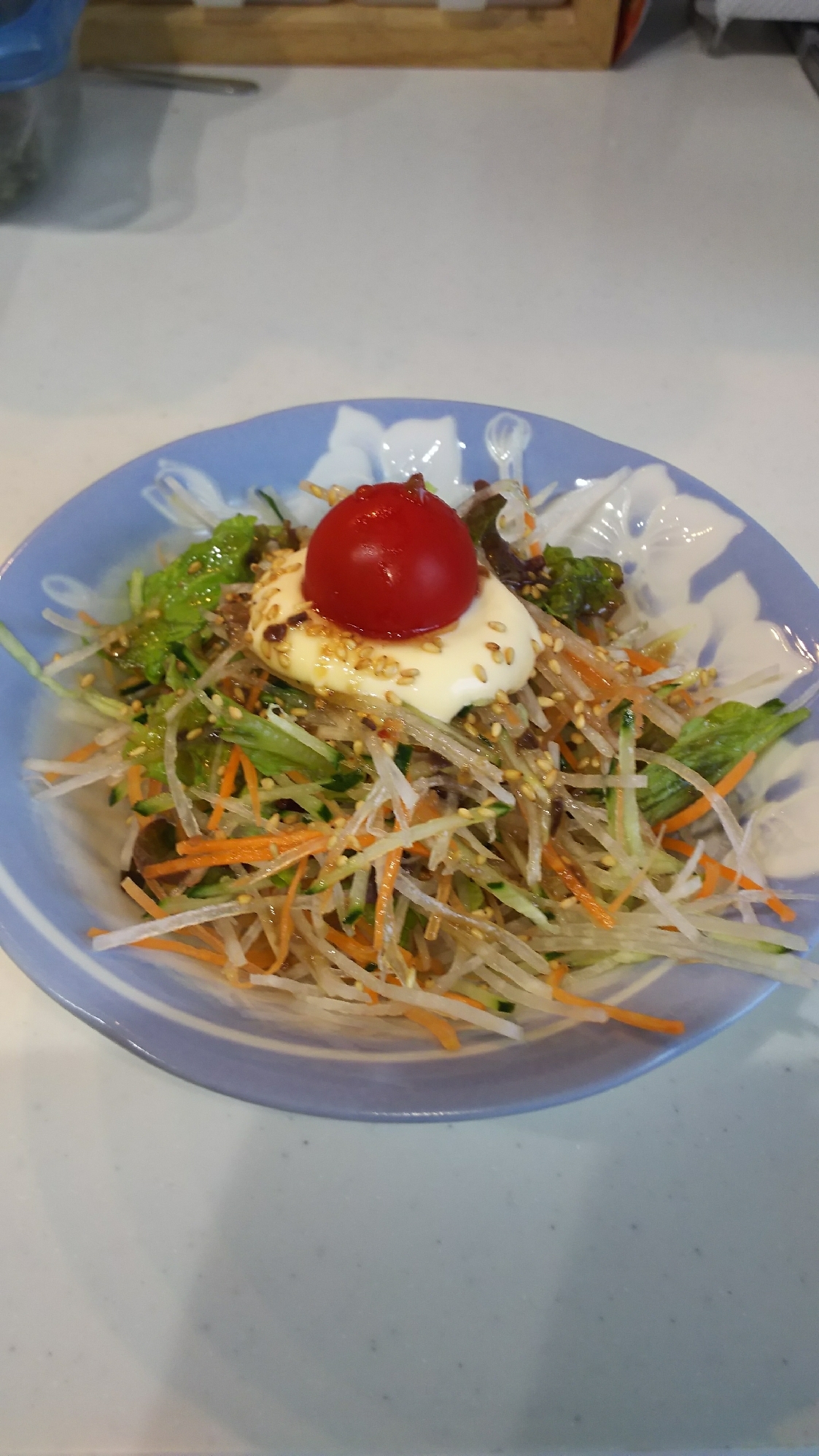 シャキシャキ!大根びっくりドンキー風サラダ