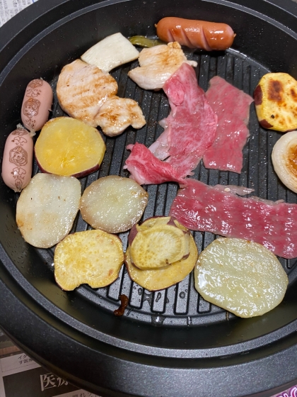 自宅で焼き肉