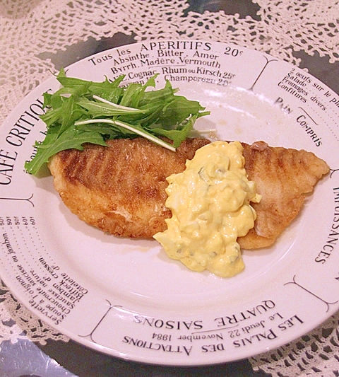 プチ贅沢 & 簡単! 鯛のムニエル♪