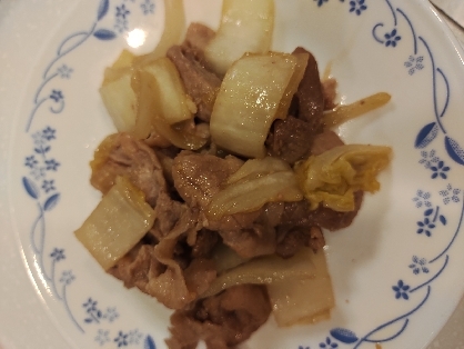 簡単に美味しくできました！やはり豚肉と味噌は外さないですね！