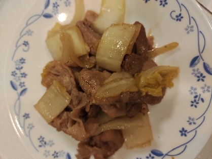 簡単に美味しくできました！やはり豚肉と味噌は外さないですね！