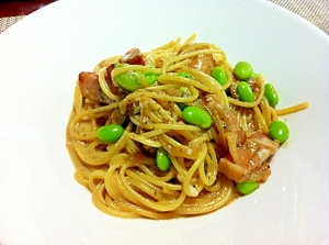 ベーコンと枝豆のクリームパスタ レシピ 作り方 By Sprout Recipe 楽天レシピ ベーコンと枝豆のクリームパスタ レシピ 作り方 By Sprout Recipe 楽天レシピ