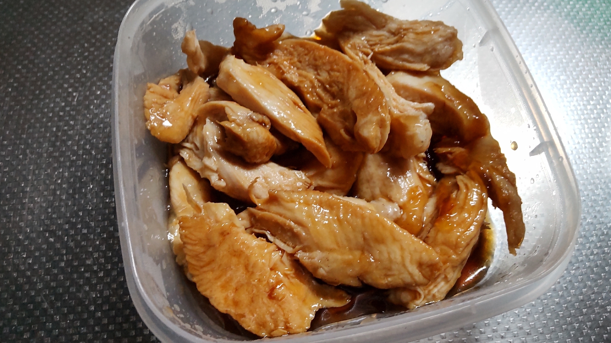 群馬の鶏めし弁当の鶏肉風♪