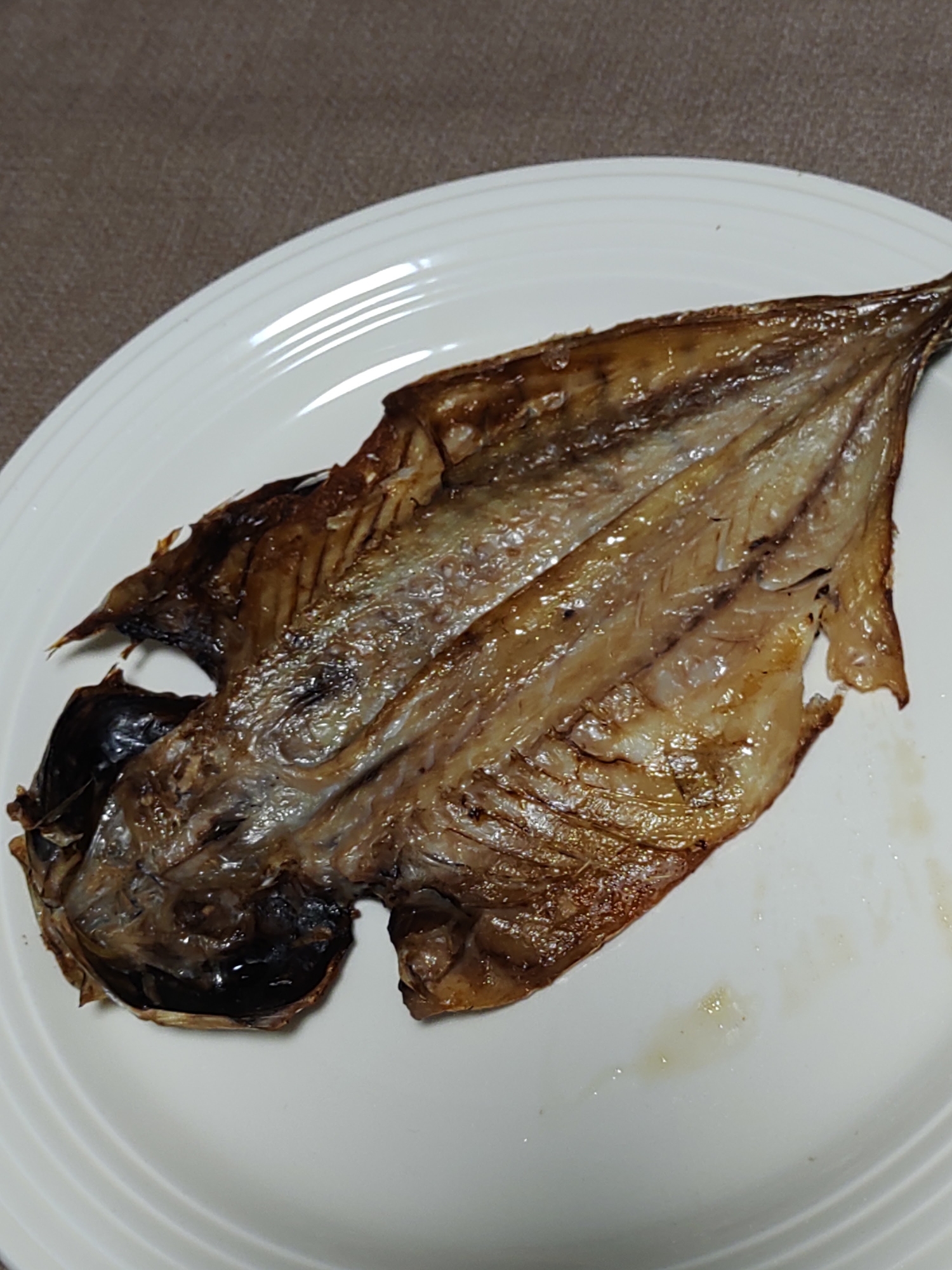 あじの開き焼き