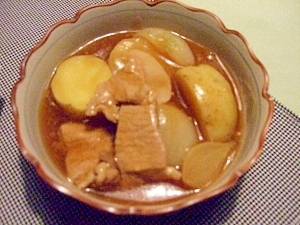 出汁醤油と片栗粉で簡単 肉じゃが風とろみあんかけ レシピ 作り方 By バムセ1028 楽天レシピ 出汁醤油と片栗粉で簡単 肉じゃが風とろみあんかけ レシピ 作り方 By バムセ1028 楽天レシピ