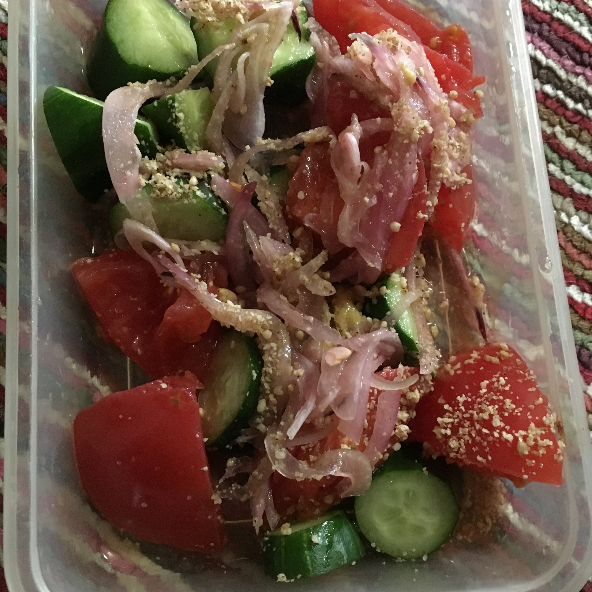 きゅうりとトマトの酸っぱい胡麻和えサラダ レシピ 作り方 By かすお 楽天レシピ きゅうりとトマトの酸っぱい胡麻和えサラダ レシピ 作り方 By かすお 楽天レシピ