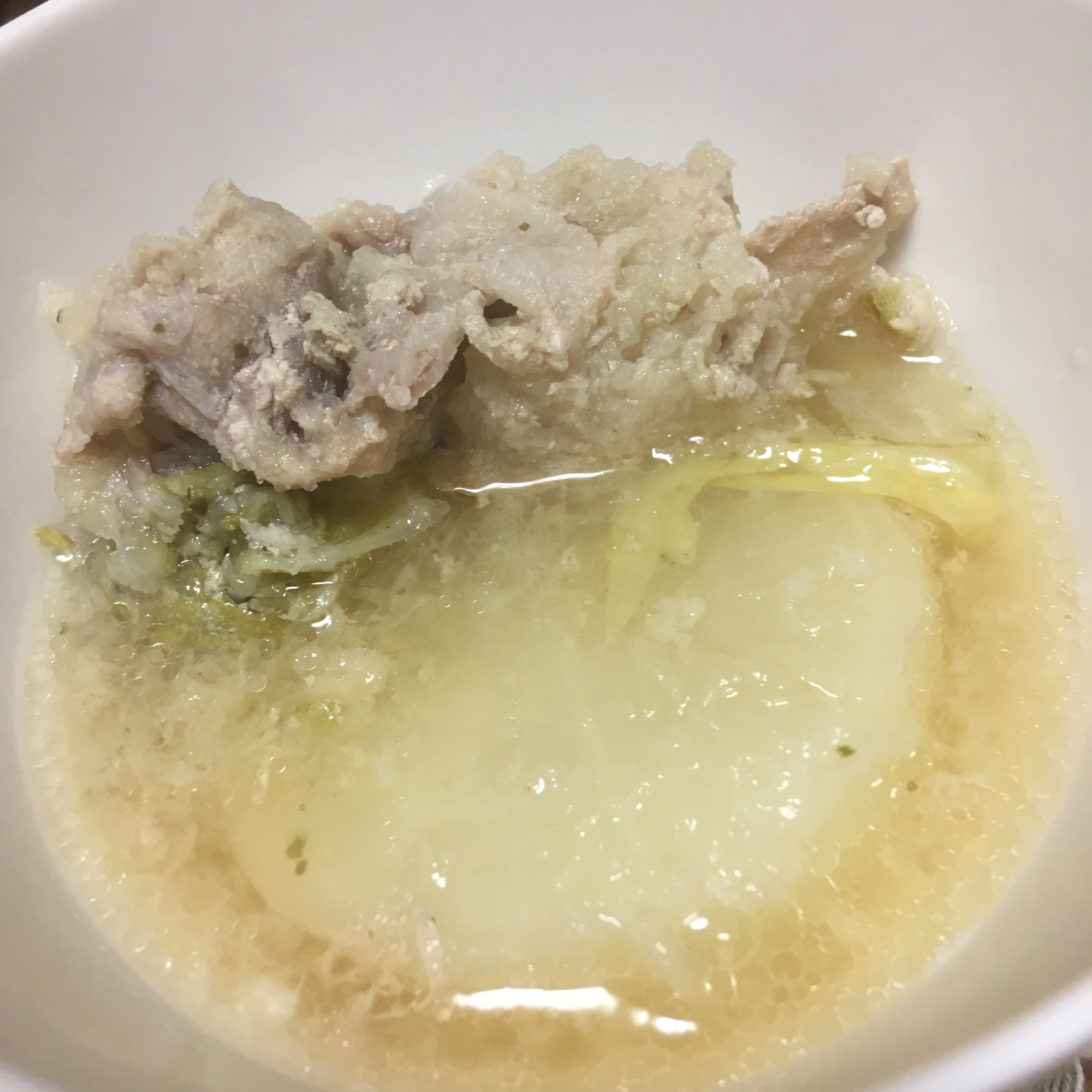 大根と白菜と豚肉の無水みぞれ鍋