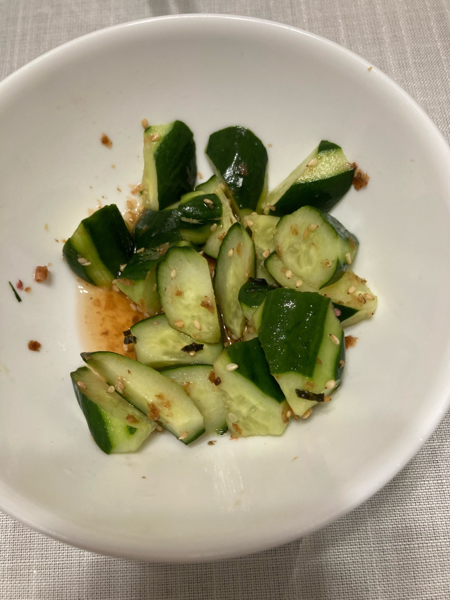 きゅうりのめんつゆ梅かつお和え レシピ 作り方 By ズボラでもおいしいごはんが食べたい 楽天レシピ