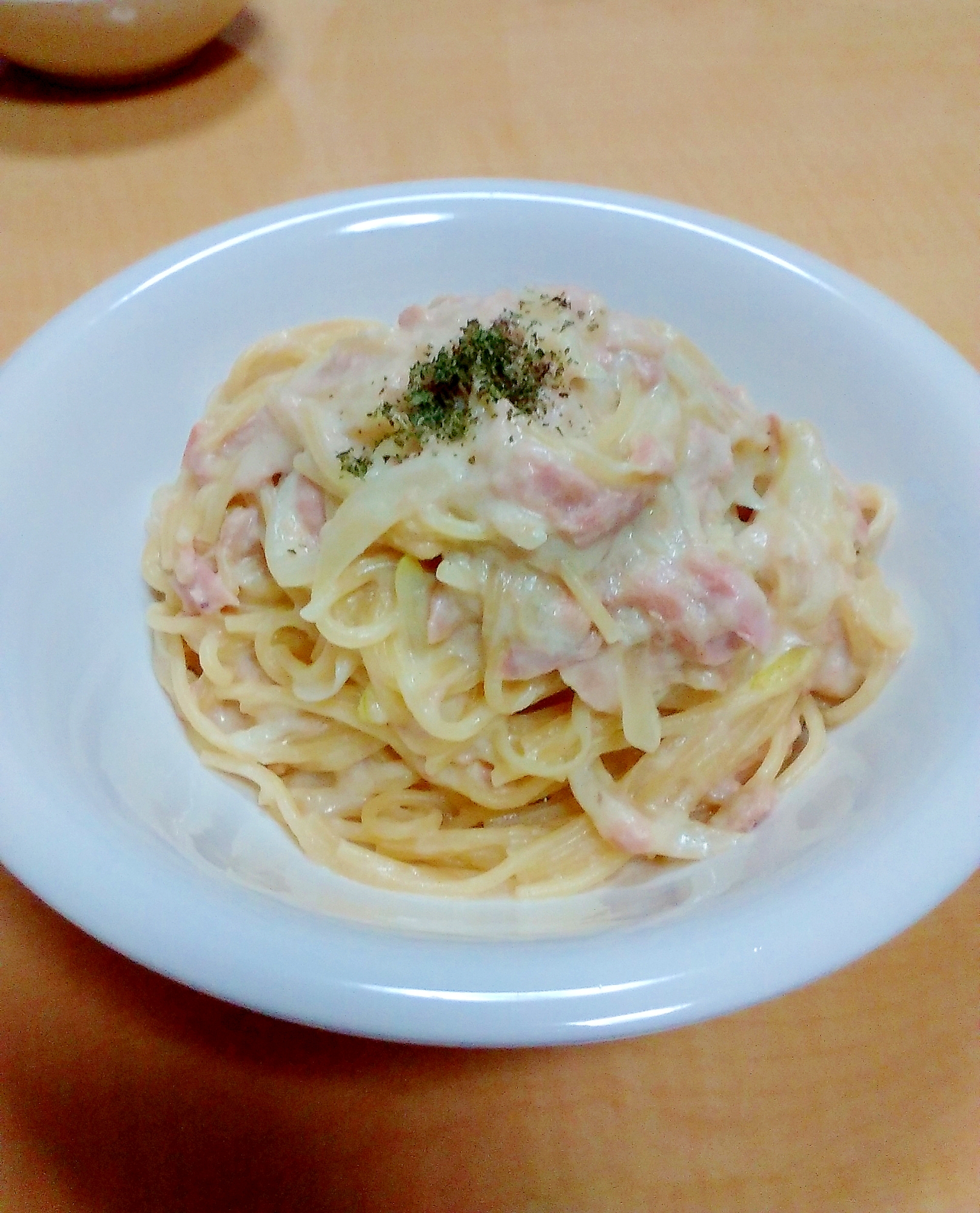 生クリーム不要。ちょっぴり和風のツナクリームパスタ