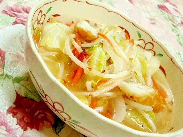 ウェイパーｄｅ❤彩り野菜とドライトマトの大蒜スープ