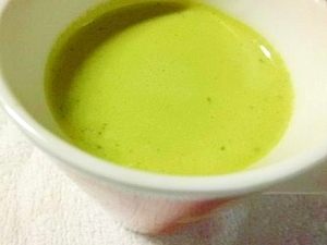 粉末緑茶入り　白ココア