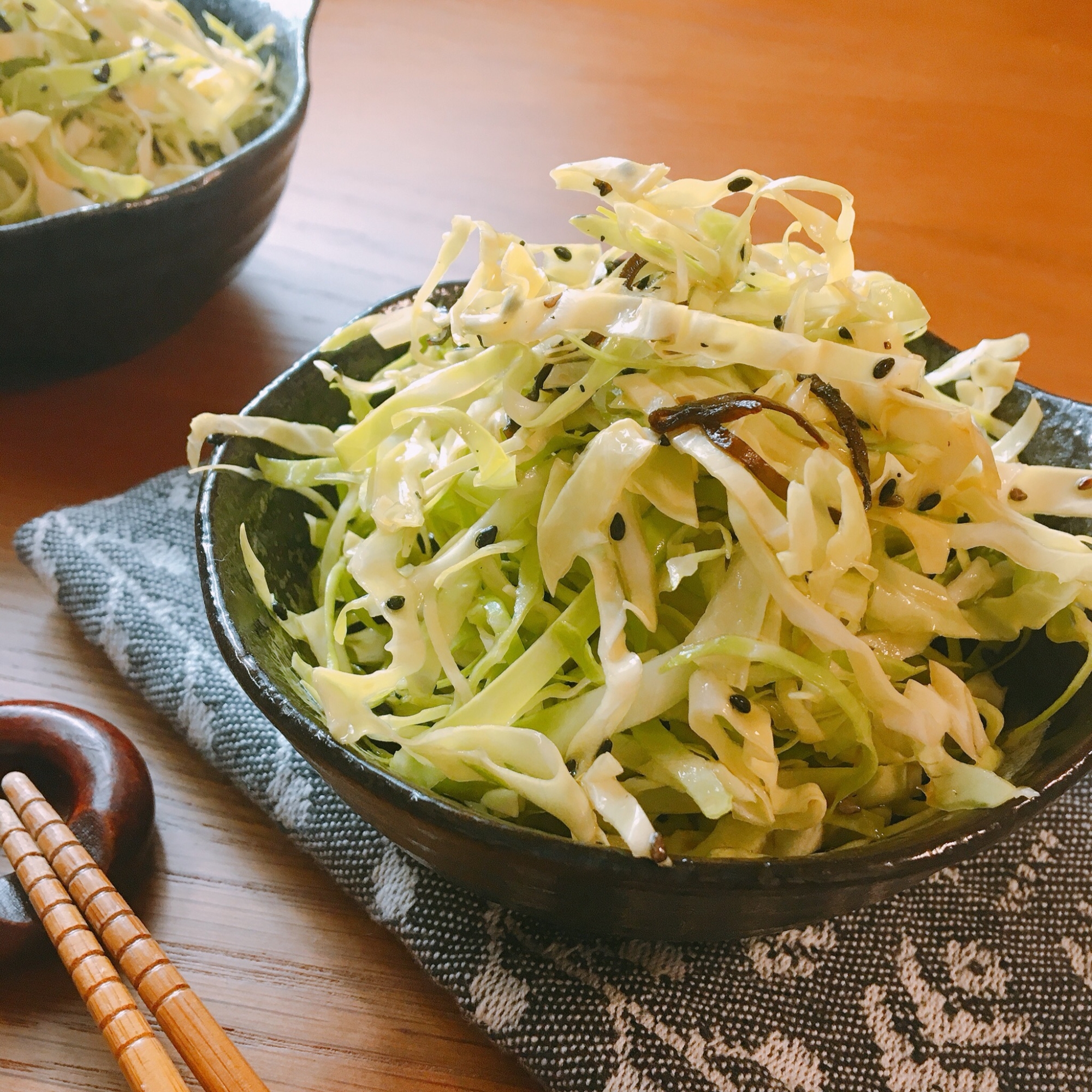 食べ過ぎちゃう△キャベツの千切りサラダ
