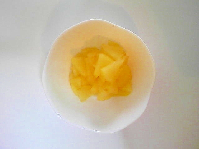 りんごの蜂蜜レモン煮