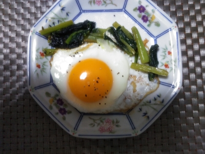 朝一で作ったのに、
写真取り忘れ夕食に又作りました(汗）
野菜と卵が採れて
嬉しいです(+_+)