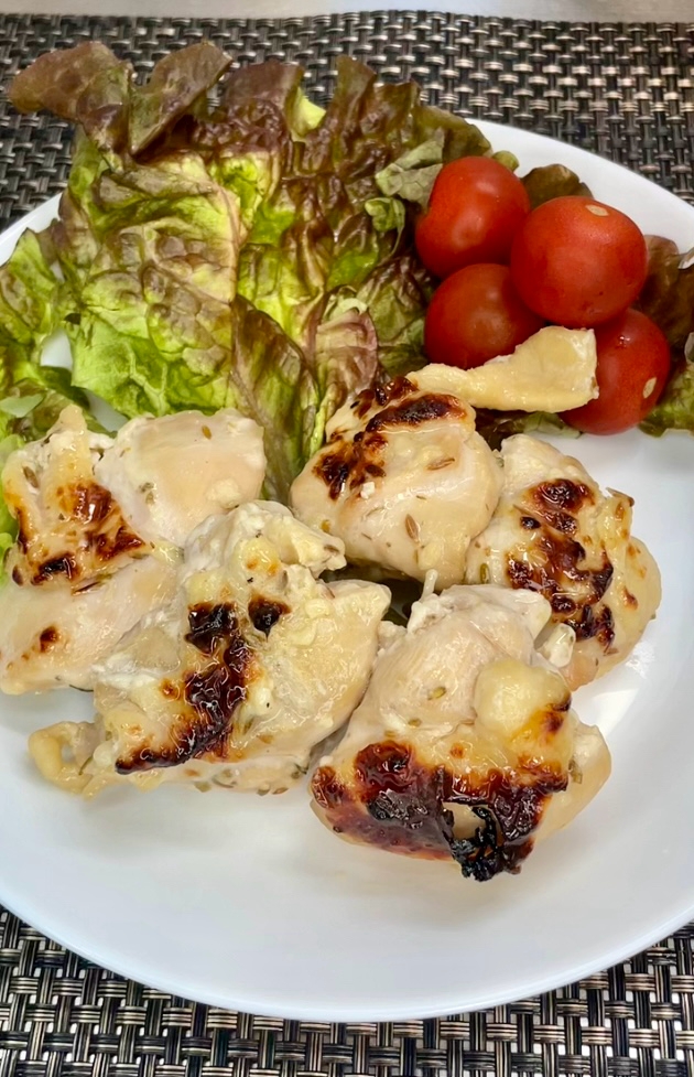 鶏もも肉の塩麹ヨーグルトグリル