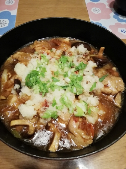 残っていた椎茸も入れて作りました！！
とっても美味しかったです♡
ごちそう様でしたーー