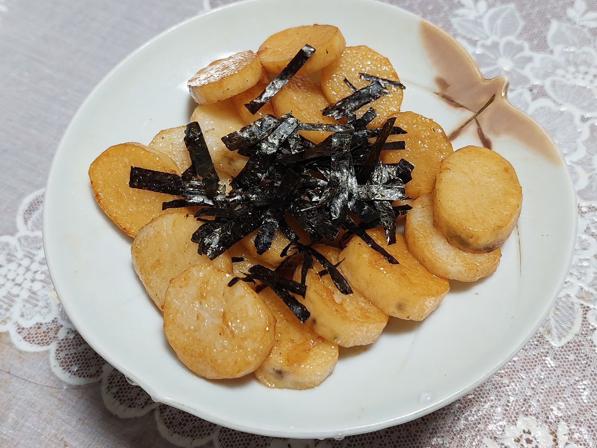 山芋の醤油焼き