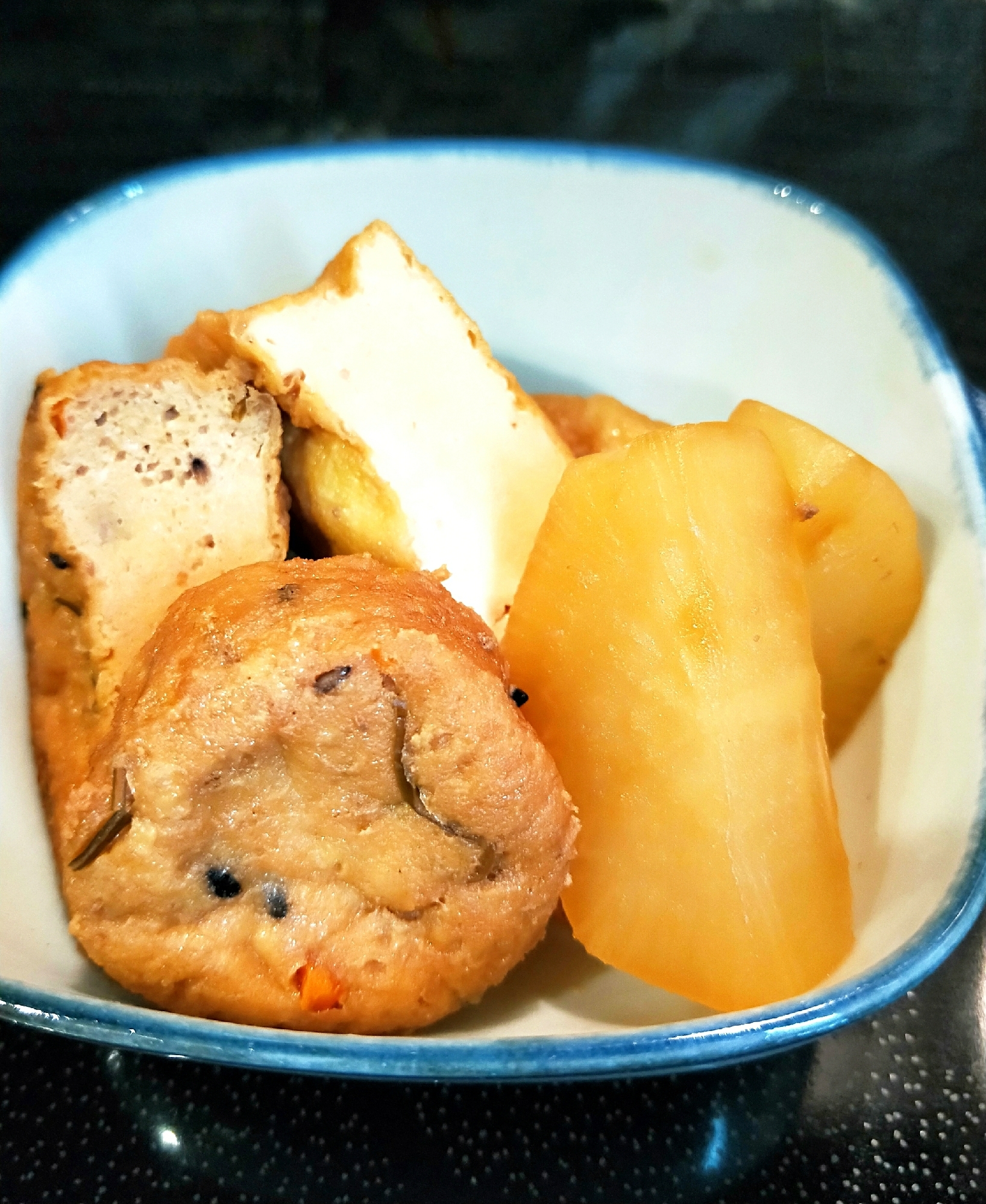 糖質制限 がんもどきと大根の煮物 角煮汁リメイク レシピ 作り方 By サツマイモっ娘 楽天レシピ