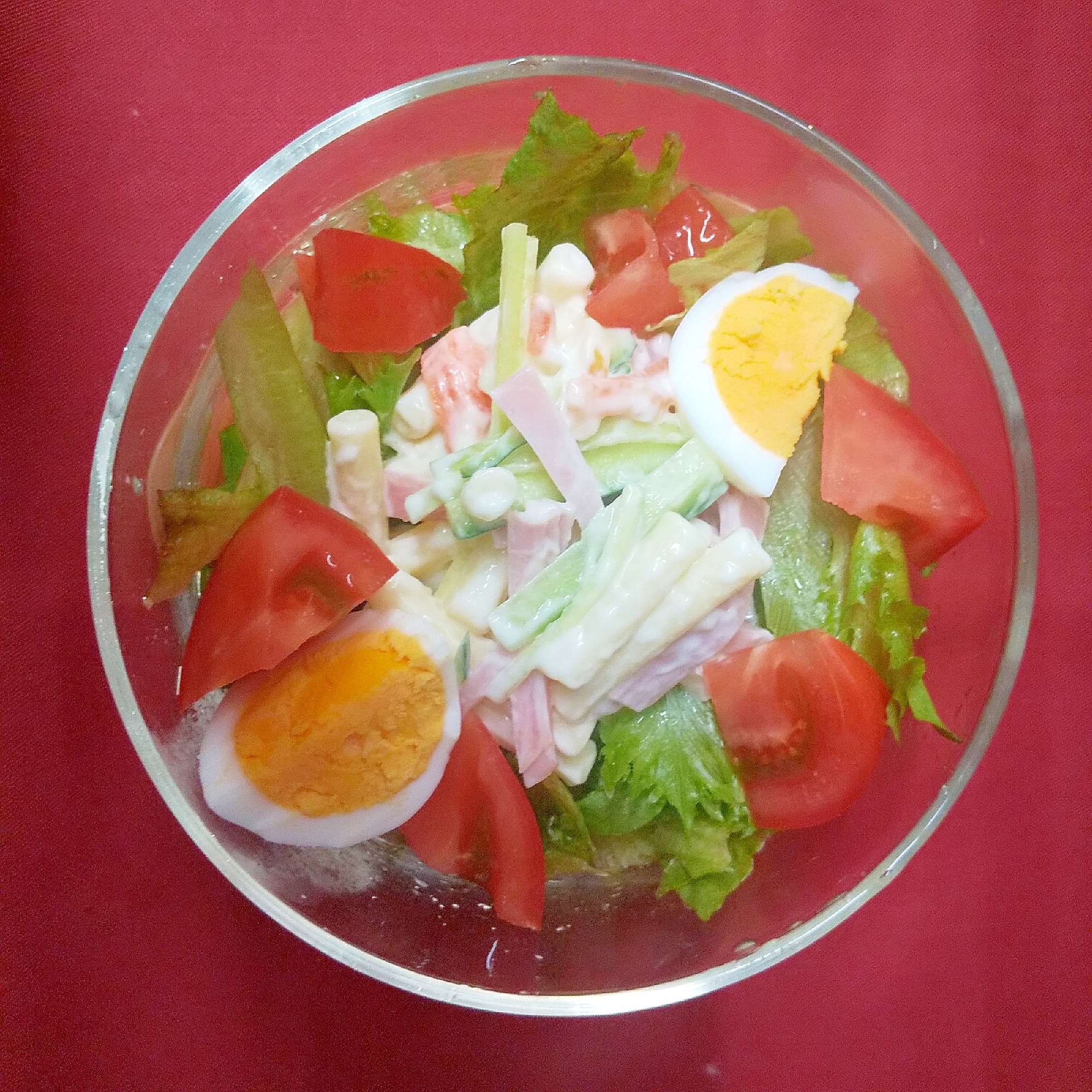マカロニ野菜サラダ