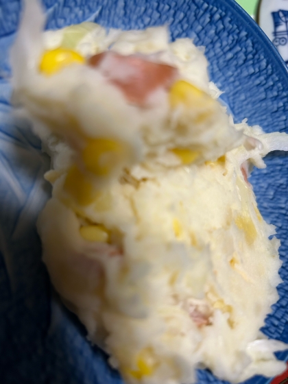 ６分！？茹でウインナーで❤・・❤ポテトサラダ♪