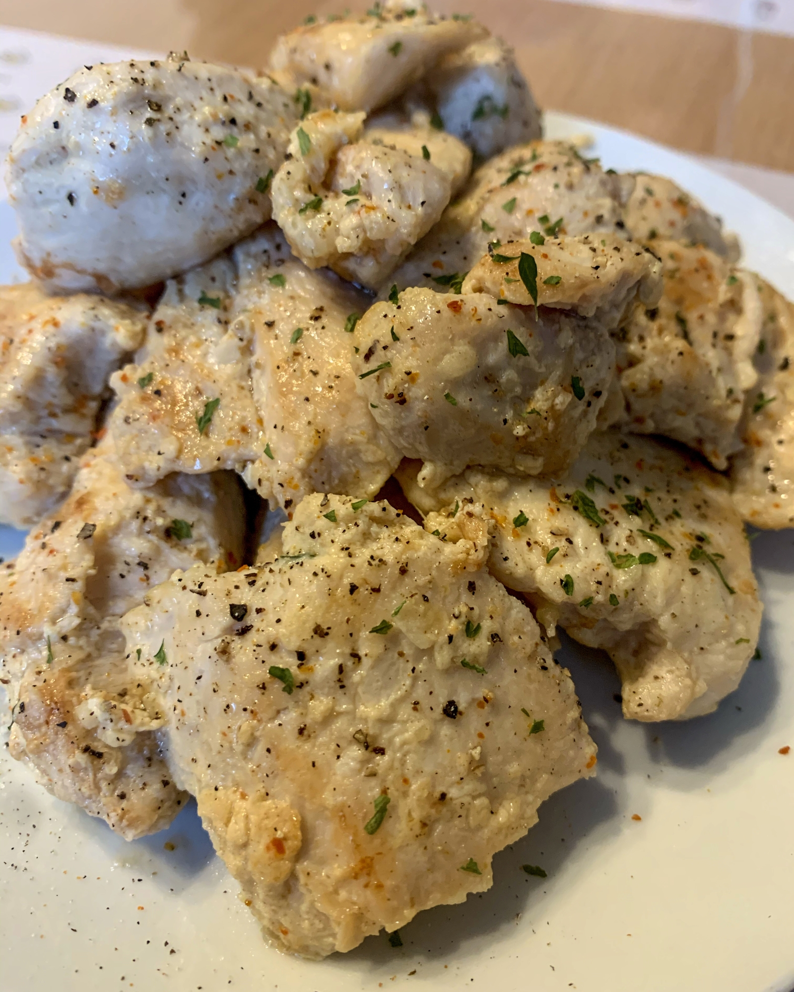 胸肉でも柔らか〜い！鶏胸肉のマヨ一味焼き