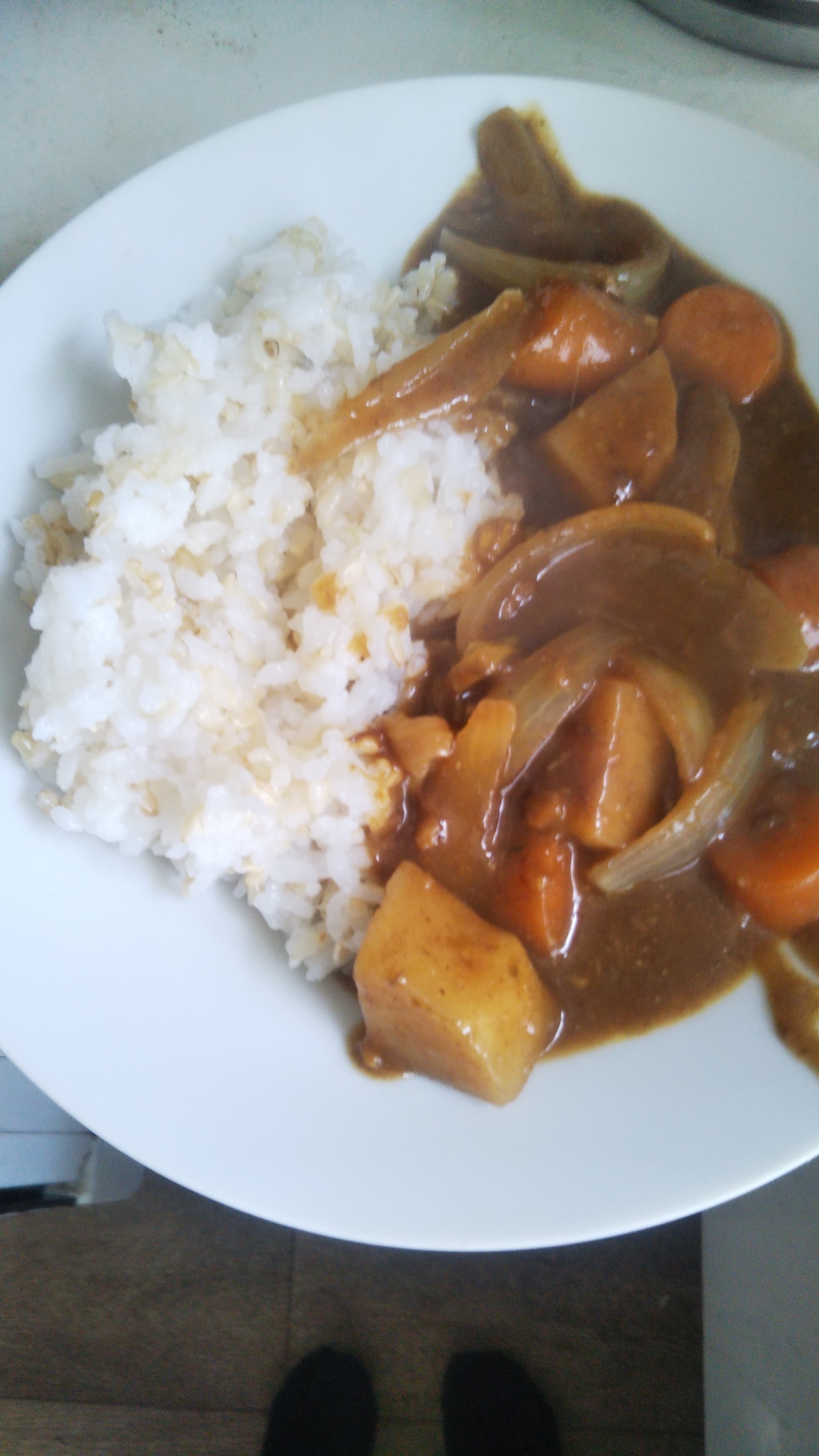 ルーなしでツナカレー!