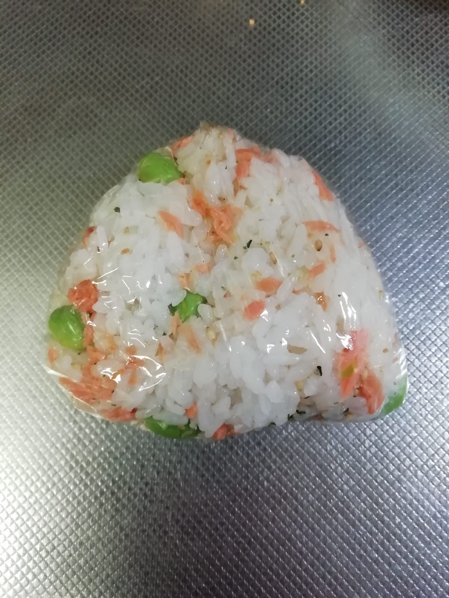 おにぎり＊鮭と枝豆